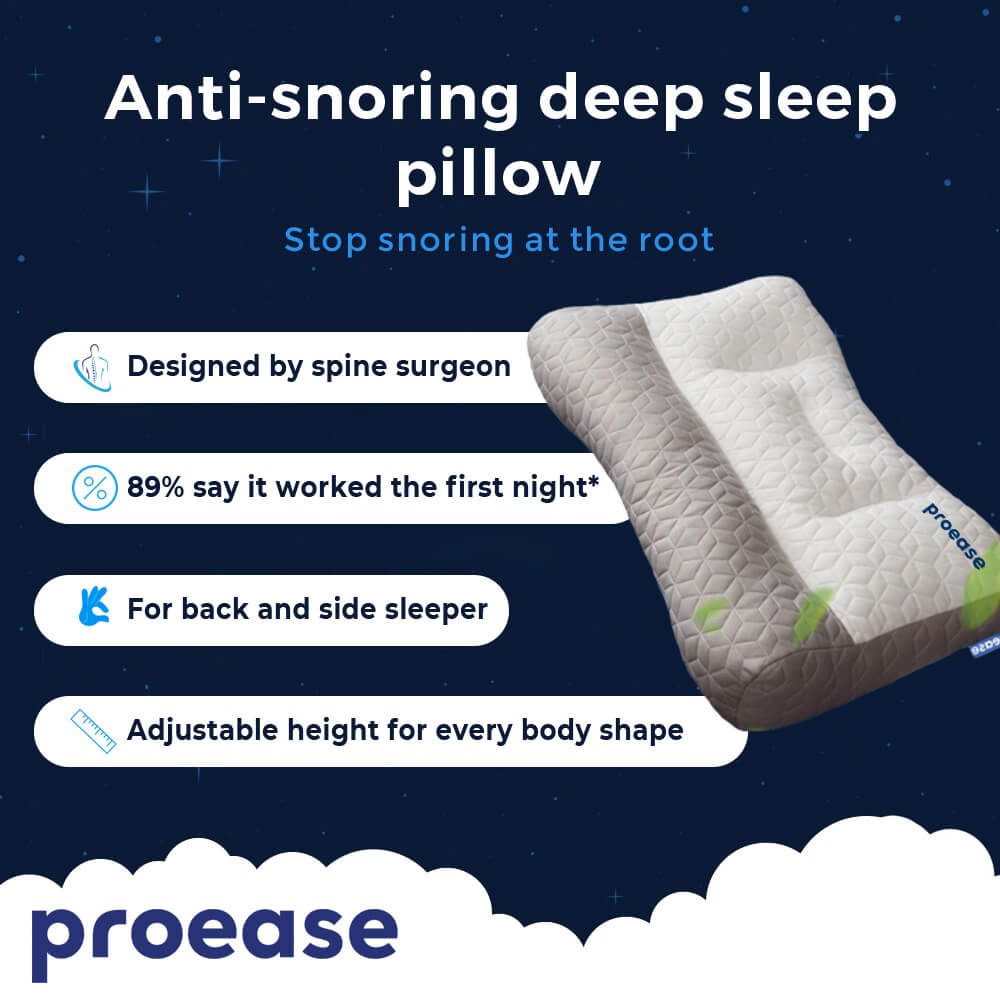ProEase® Anti-Snoring Deep Sleep Pillow